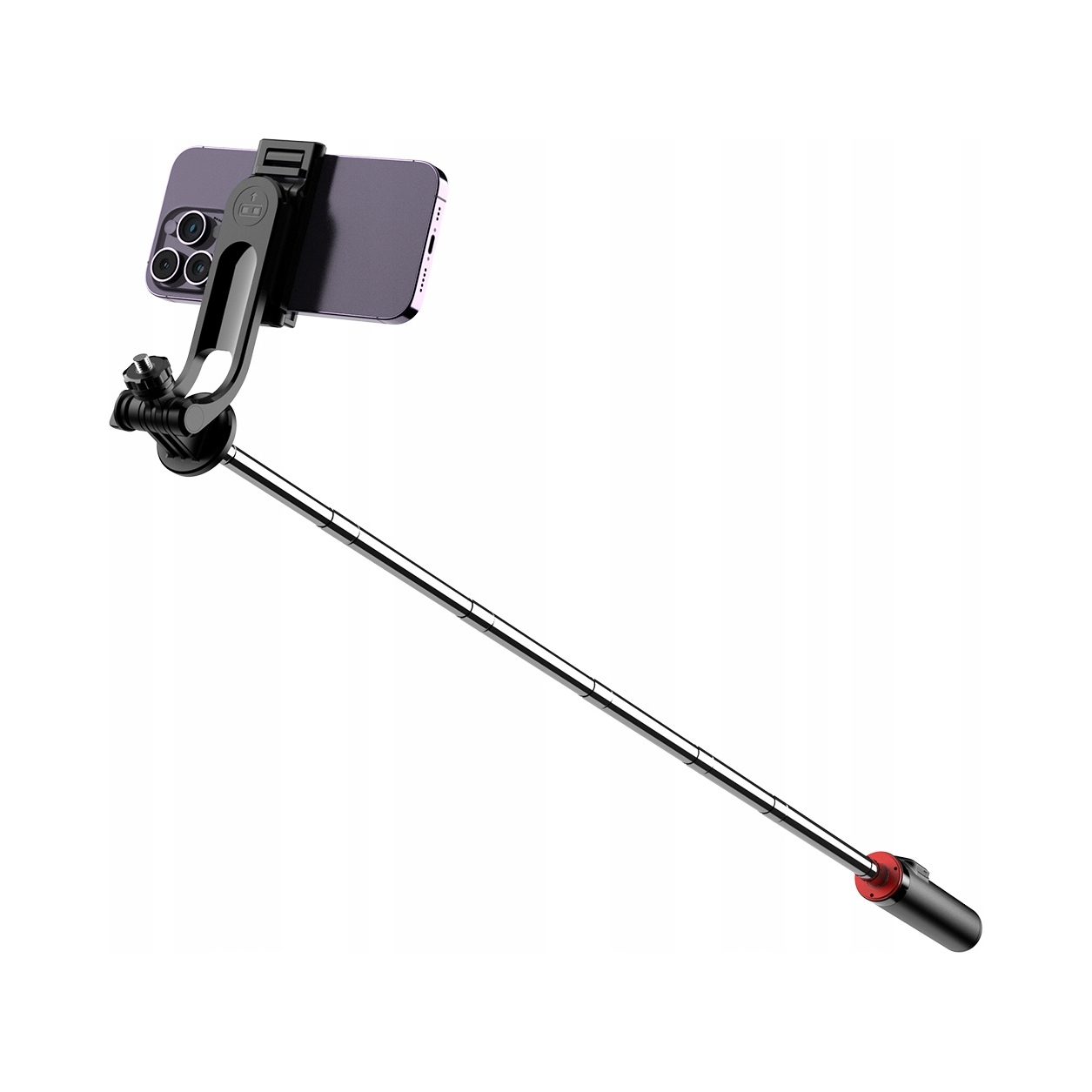 Wozinsky Selfie stick WC1Y3S teleskopowy tripod 1. 3m z uchwytem na czarny