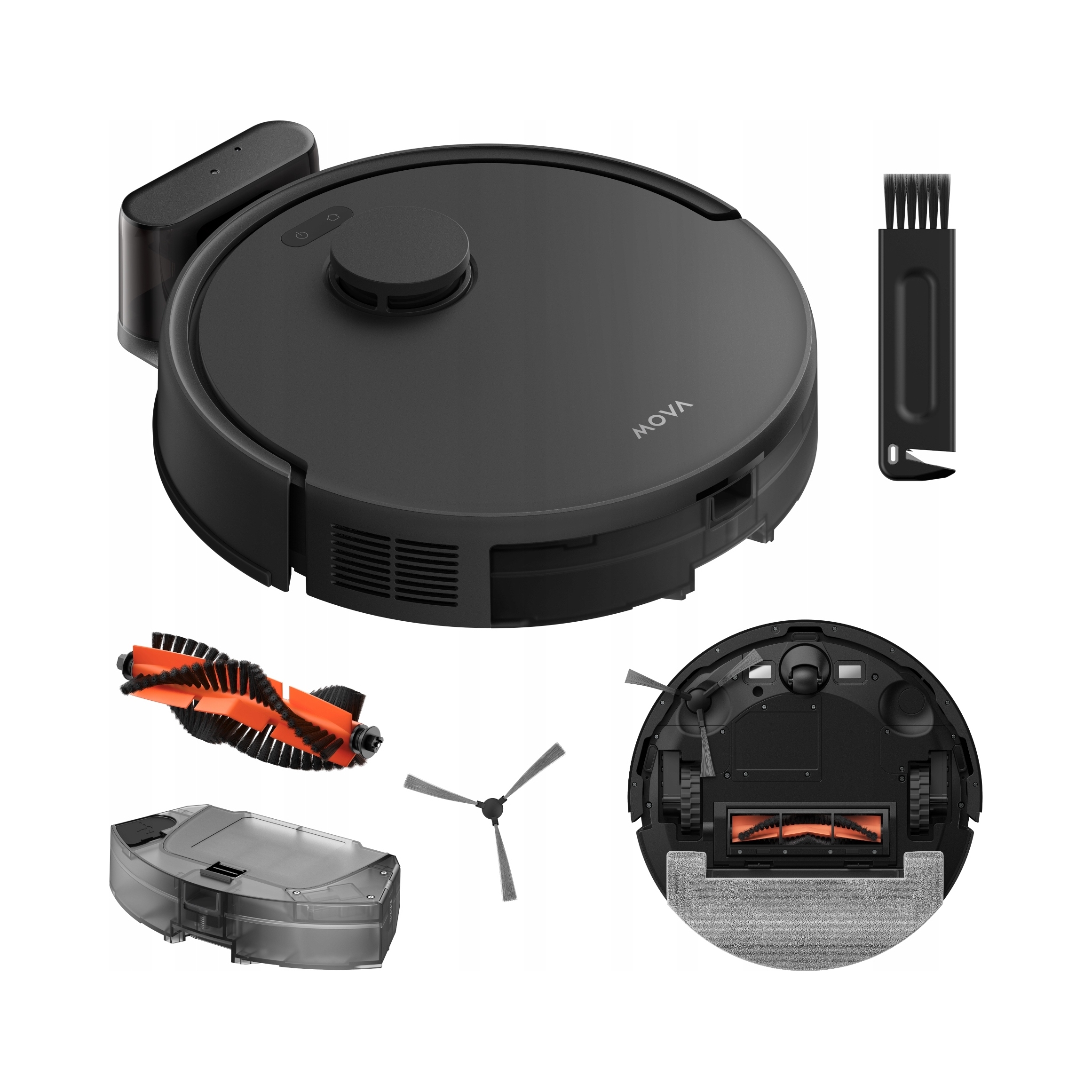 Robot sprzątający Mova E20 czarny