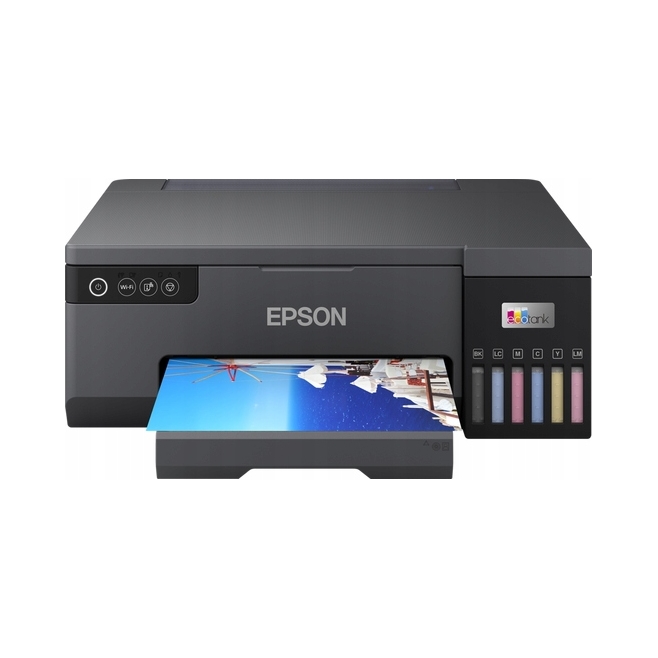 Fototlačiareň A4 Epson EcoTank L8050 WiFi pre fotky atramenty 6x farebné