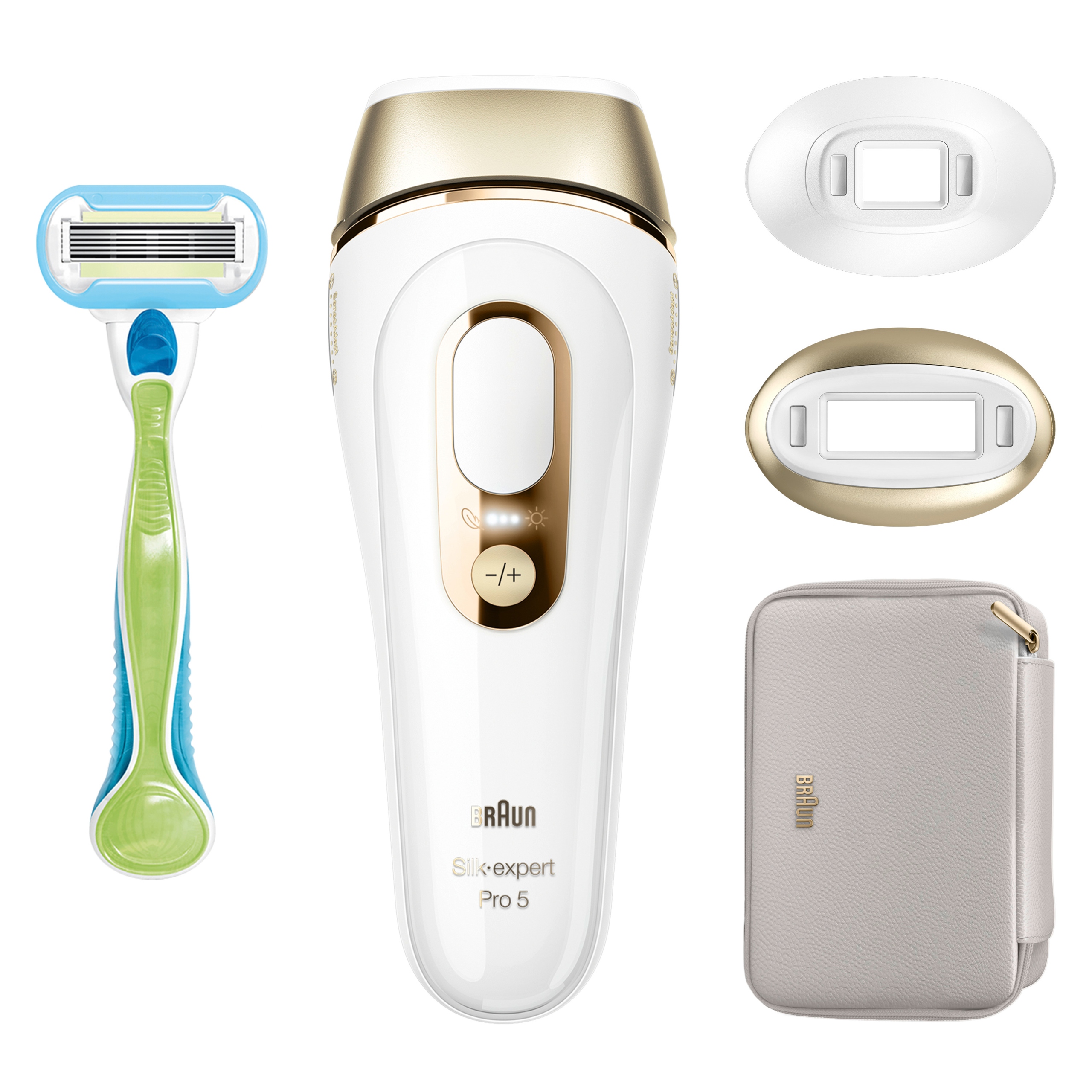Depilator Ipl laserowy Braun Silk-expert Pro 5 PL5152 Maszynka do golenia
