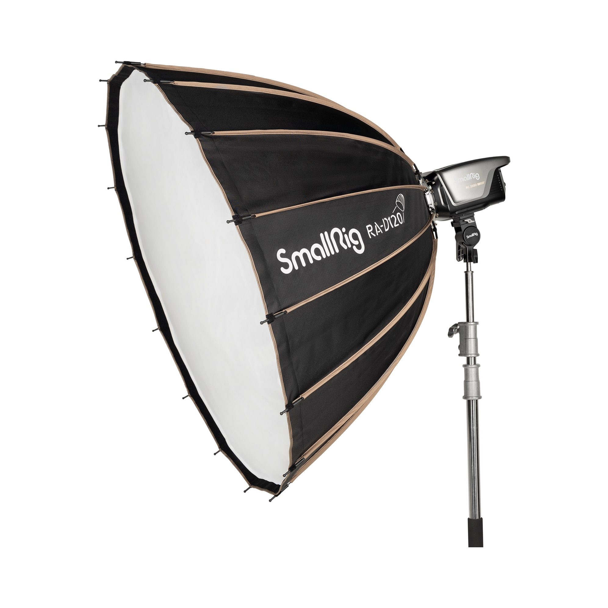 Softbox paraboliczny SmallRig RA-D120 118 cm oktagonalny z gridem