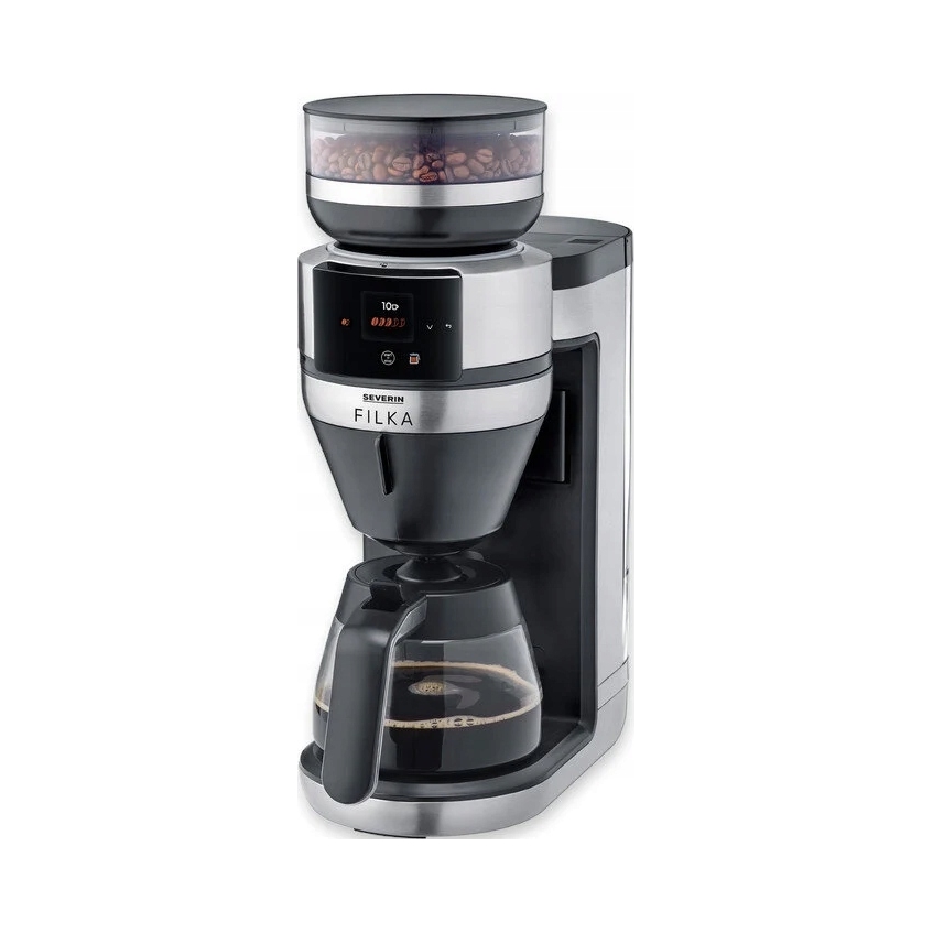 Severin Ka 4852 Filka Automatyczny ekspres przelewowy do kawy, 1520W, 2 L