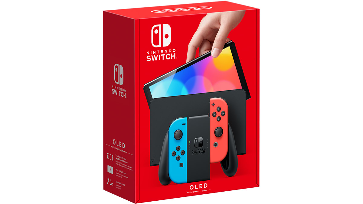 Konsola Nintendo Switch OLED Red Blue