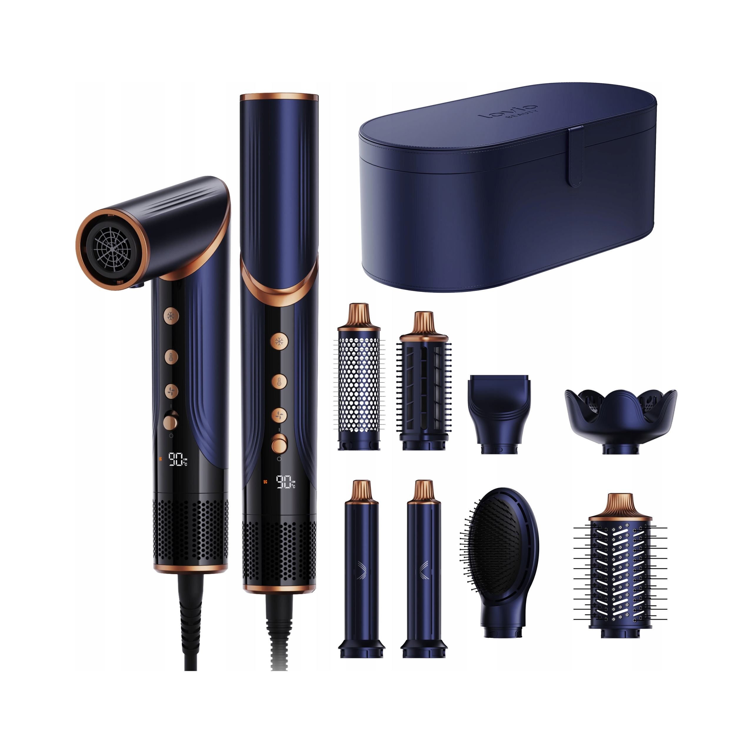 LOVIO_Multistyler AirStyle sušička vlasov LVHS001BL 1400W Grana