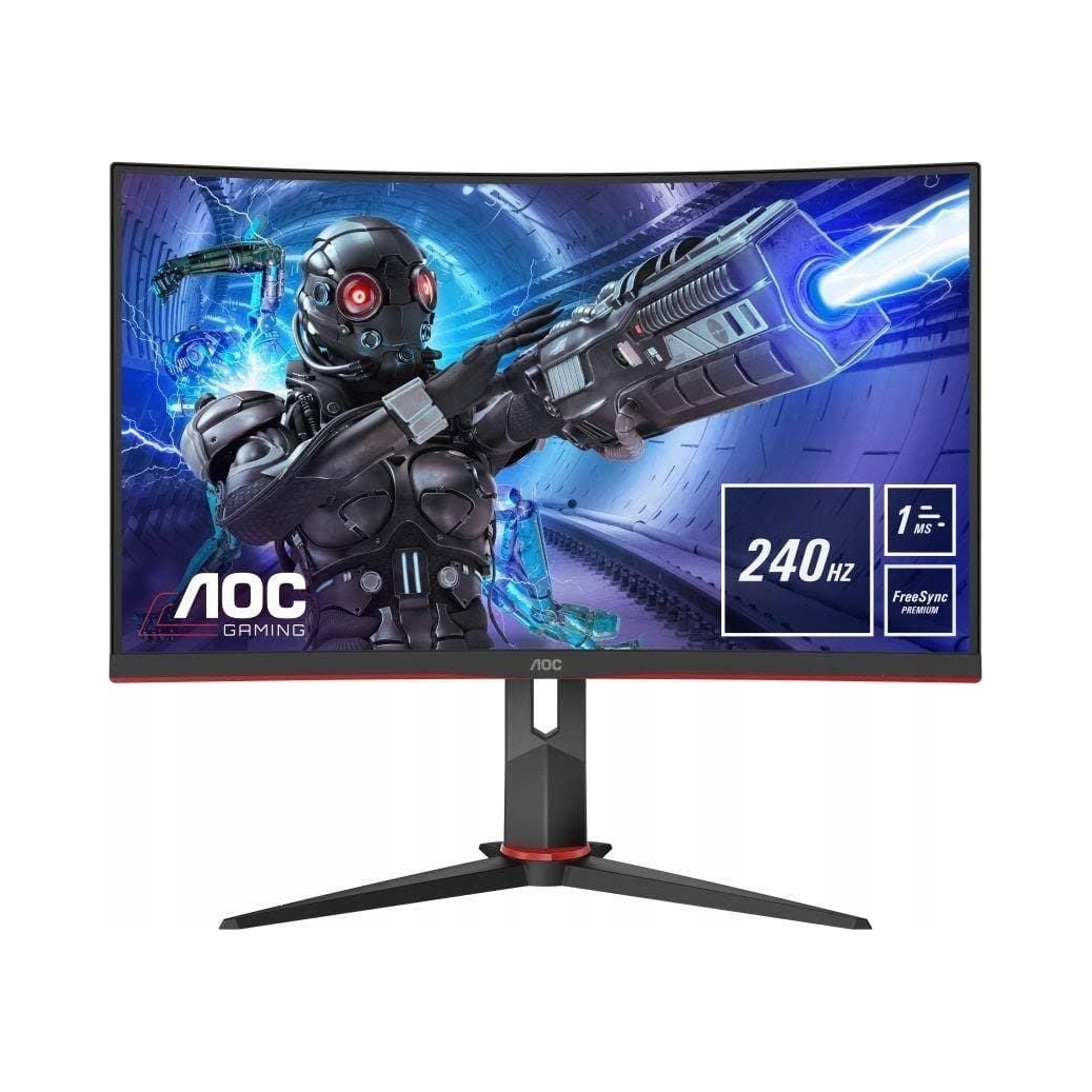 Monitor 240Hz 32 palcov Aoc C32G2ZE/BK Fhd Va 1ms zakrivený herný