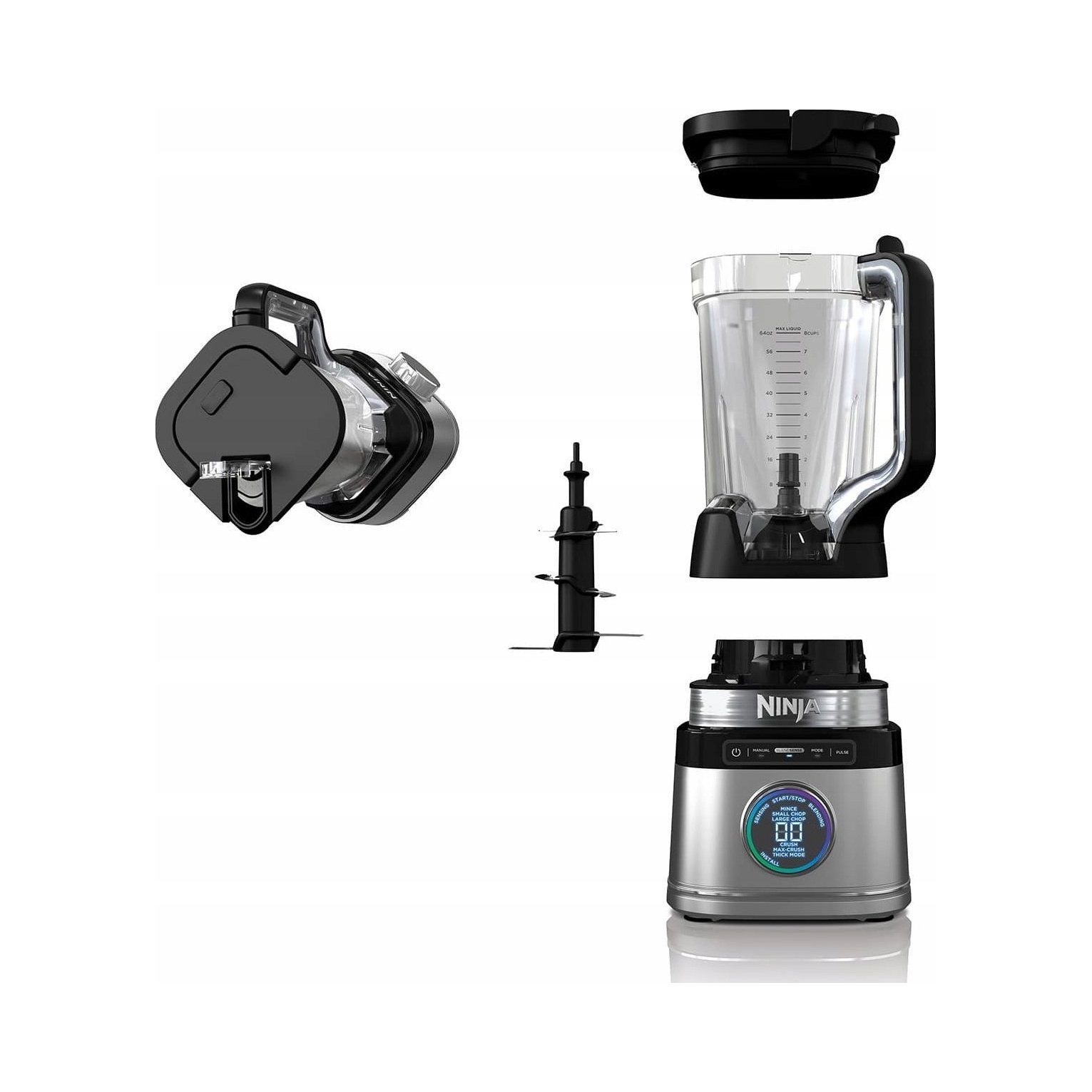 Blender kielichowy Ninja TB201EU 1200 W srebrny/szary