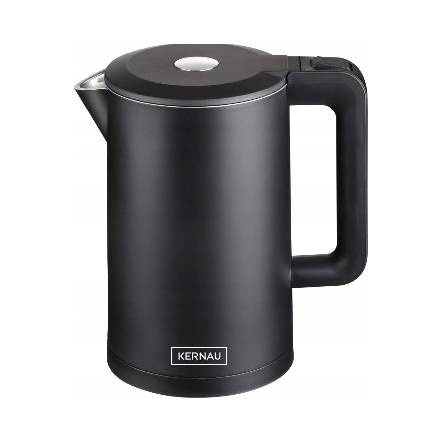 Czajnik elektryczny Kernau Ksk 175 Matt Black 2200 W 1,7 l czarny