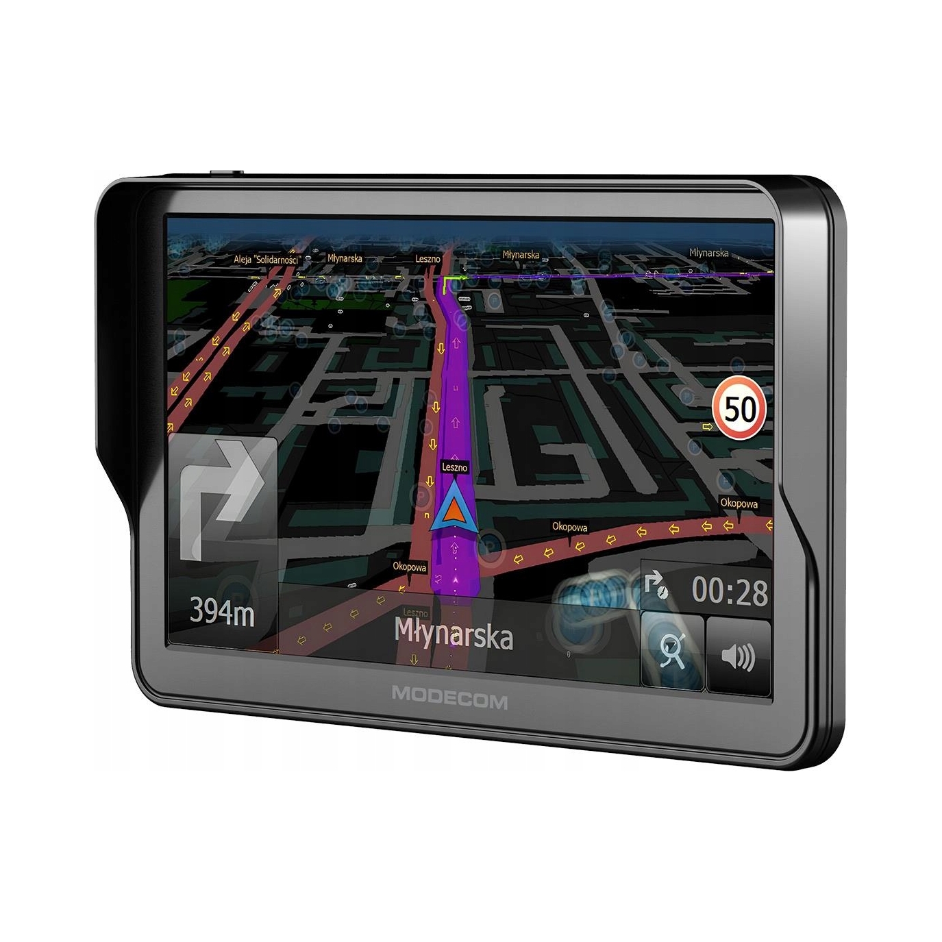 Nawigacja samochodowa MapFactor mapy Europy Modecom FreeWAY CX 7.3