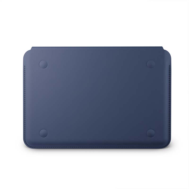 Skórzane etui Epico na MacBooka Air 15' - ciemnoniebieskie