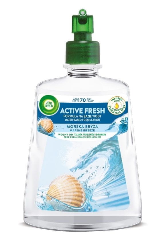 Air Wick Active Fresh Mořská náplň Bryza 228 ml