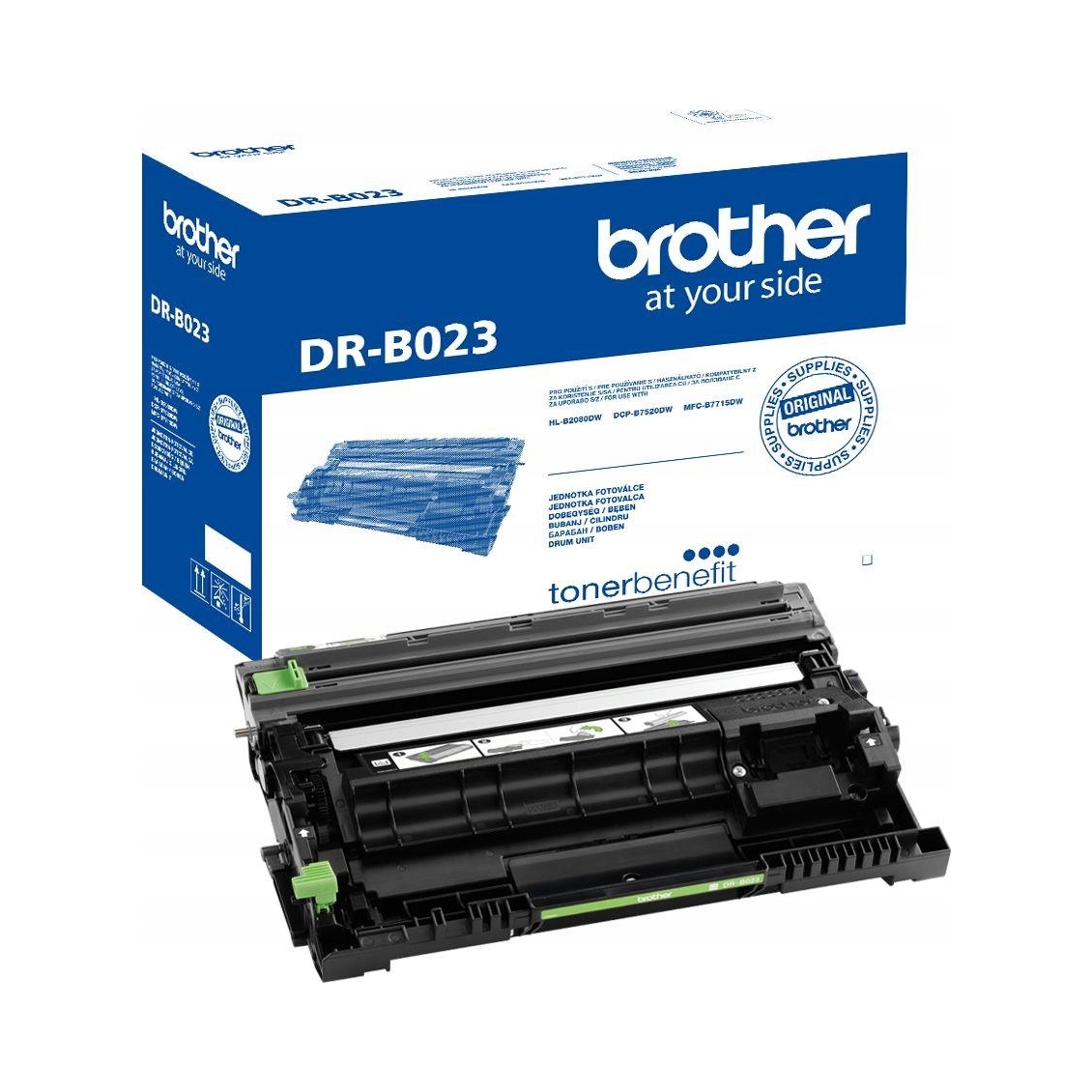Buben Brother DR-B023 černý Originál 12000 stran pro DCP-B7520DW HL-B2080DW