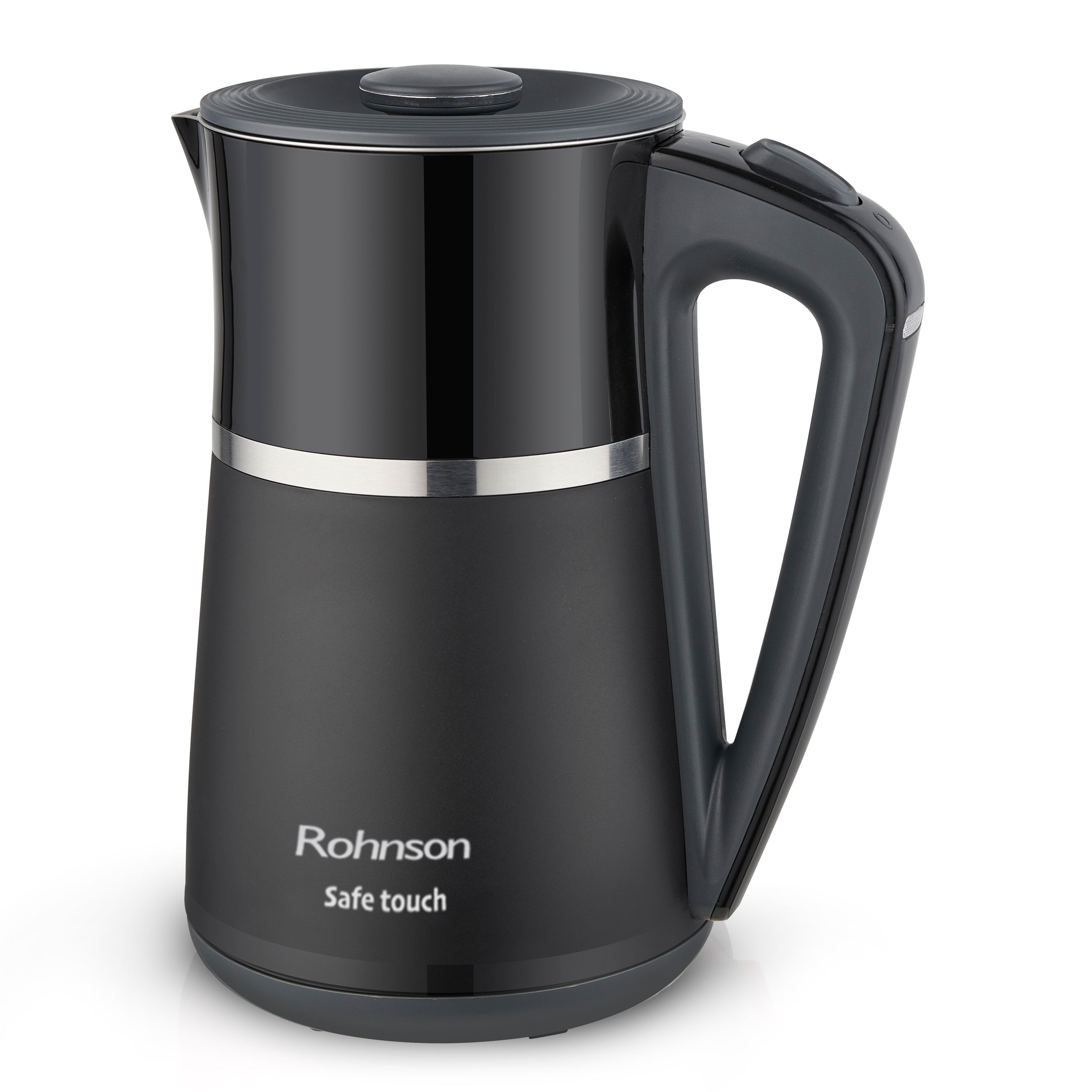 Rychlovarná konvice Rohnson R-7534 Safe Touch 2200 W 1,7 l černá