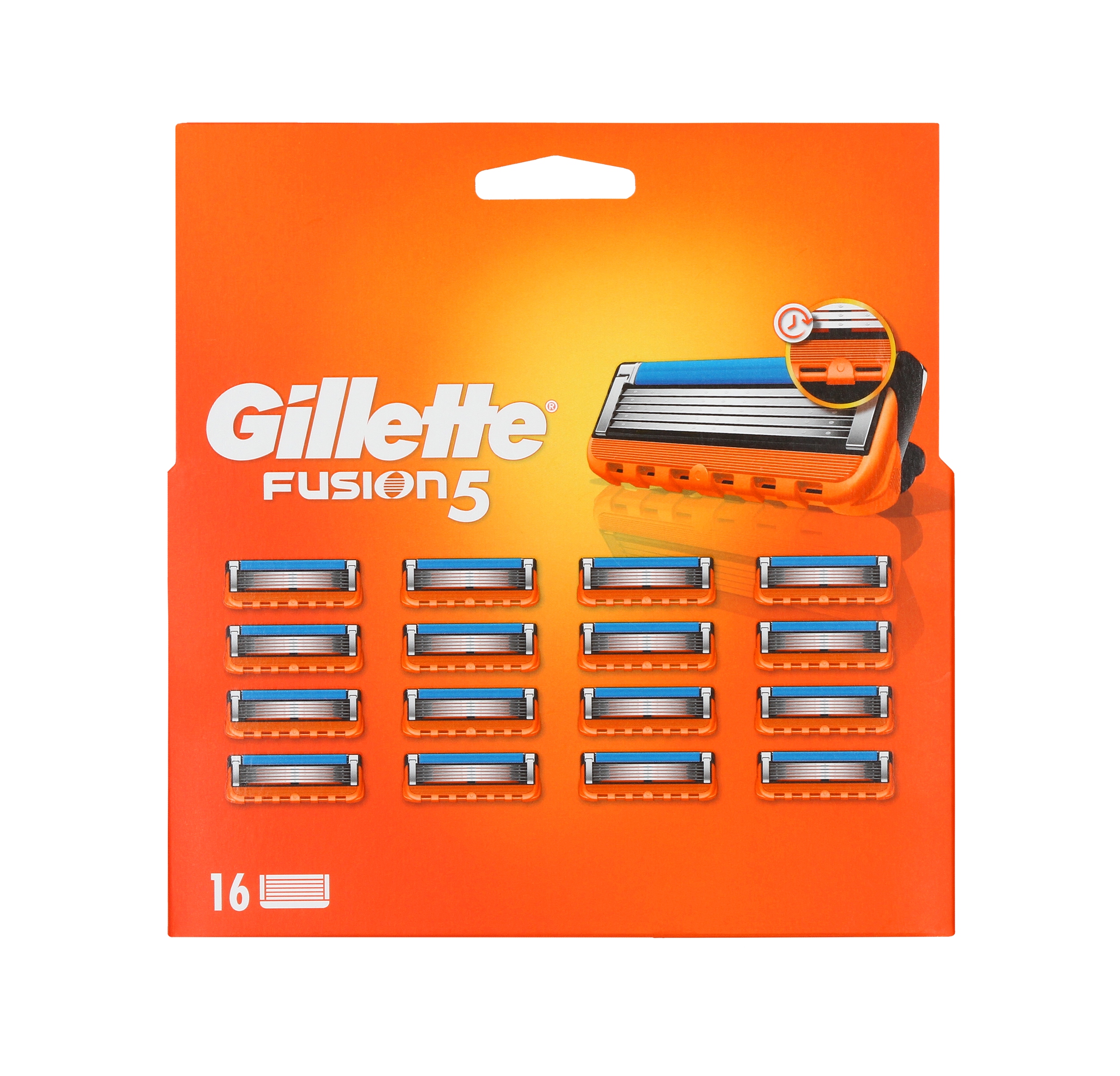 Náplň do strojku Gillette Fusion5 originál 16 ks v kartonu