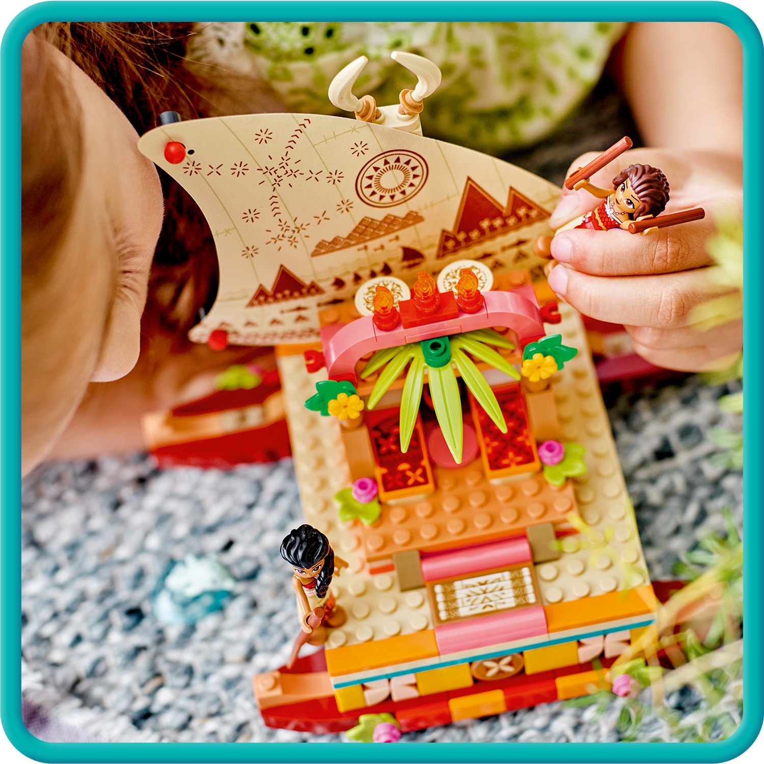 LEGO Disney 43210 Katamaran Vaiany Wiek dziecka 6 lat +