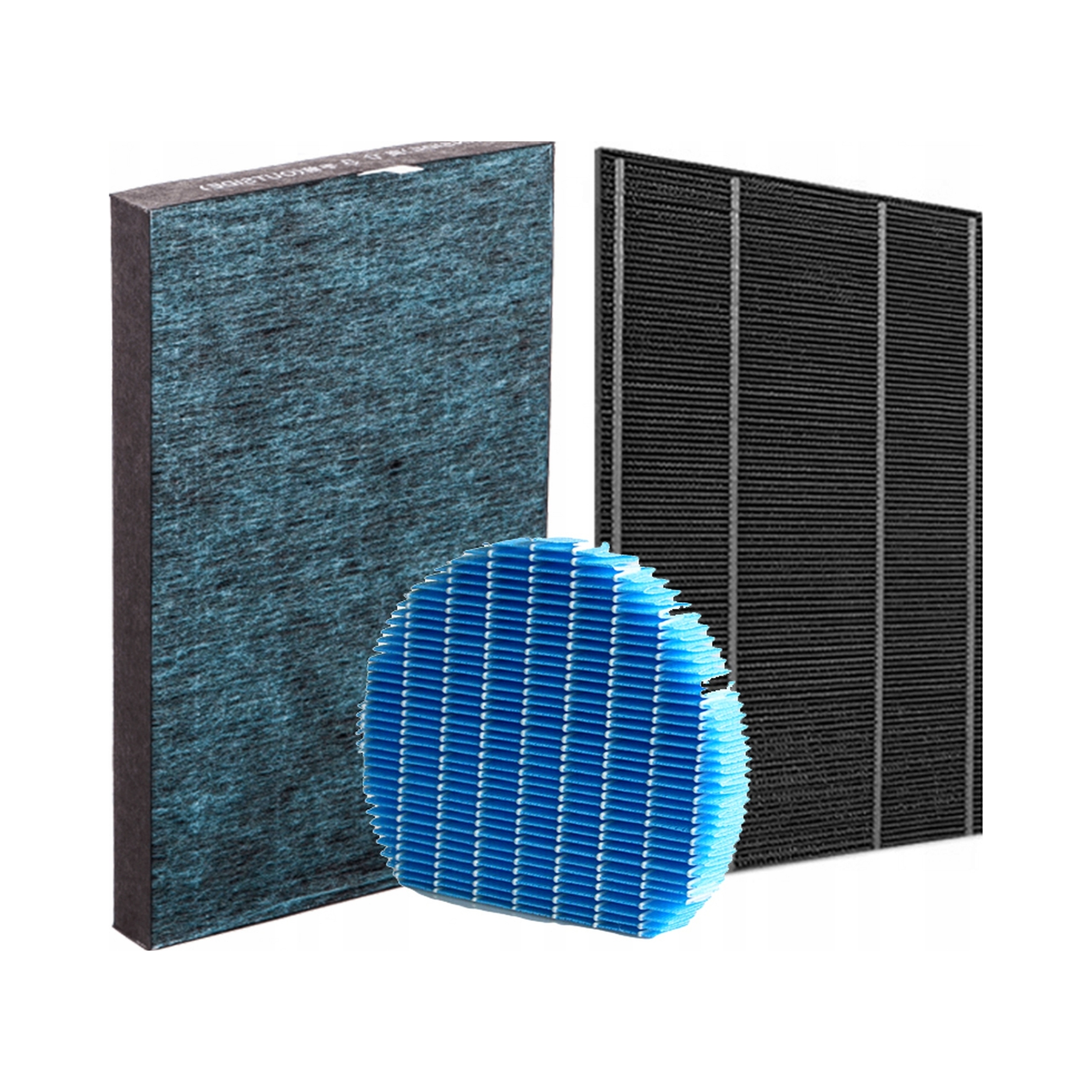 Sada uhlíkových Hepa filtrů zvlhčovače vzduchu pro Sharp KC-A50EUW Hfr Mfr Dfr