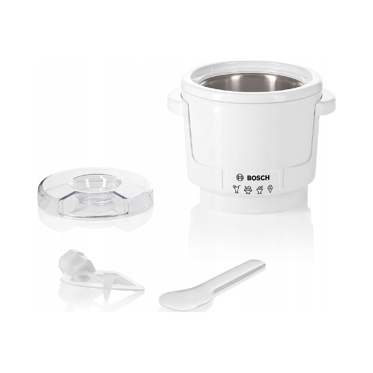 Bosch MUZ5EB2 maszyna do lodów do robota MUM5 550ml sorbet jogurt biała