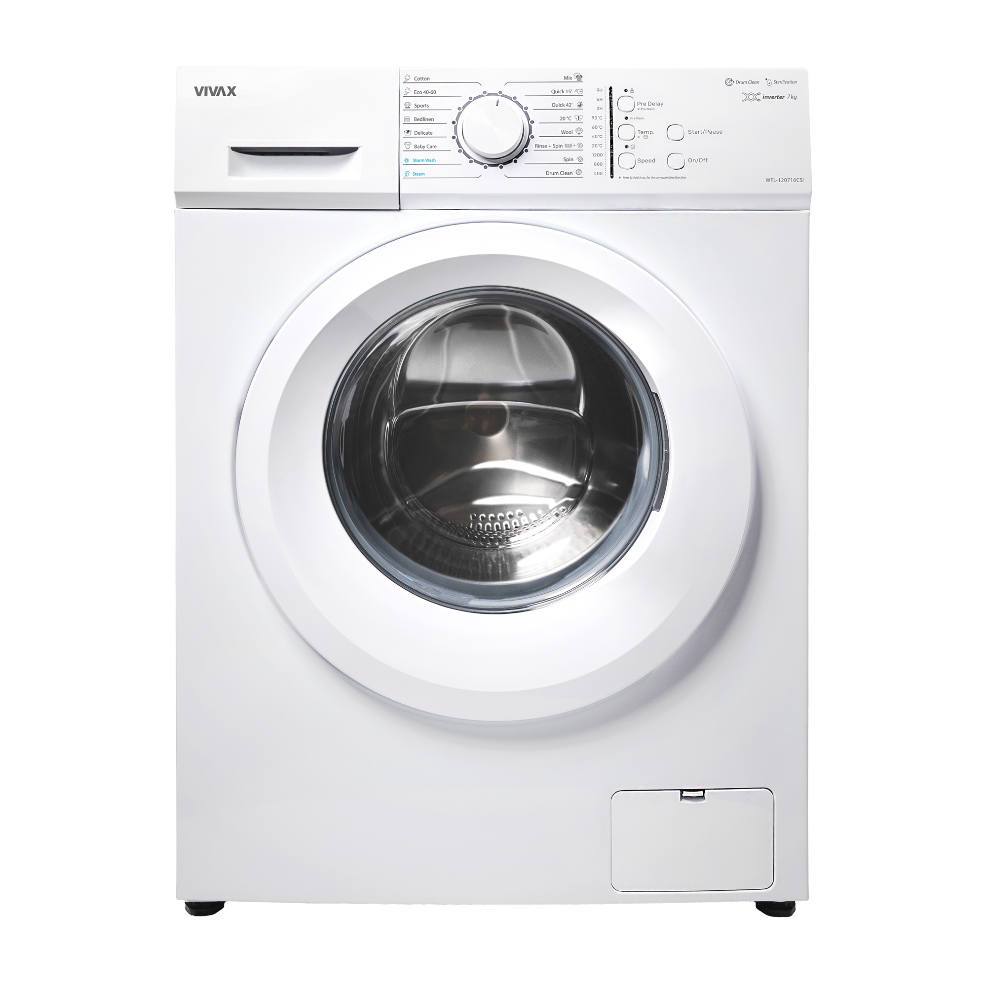 Pralka wolnostojąca Vivax WFL-120716CSI
