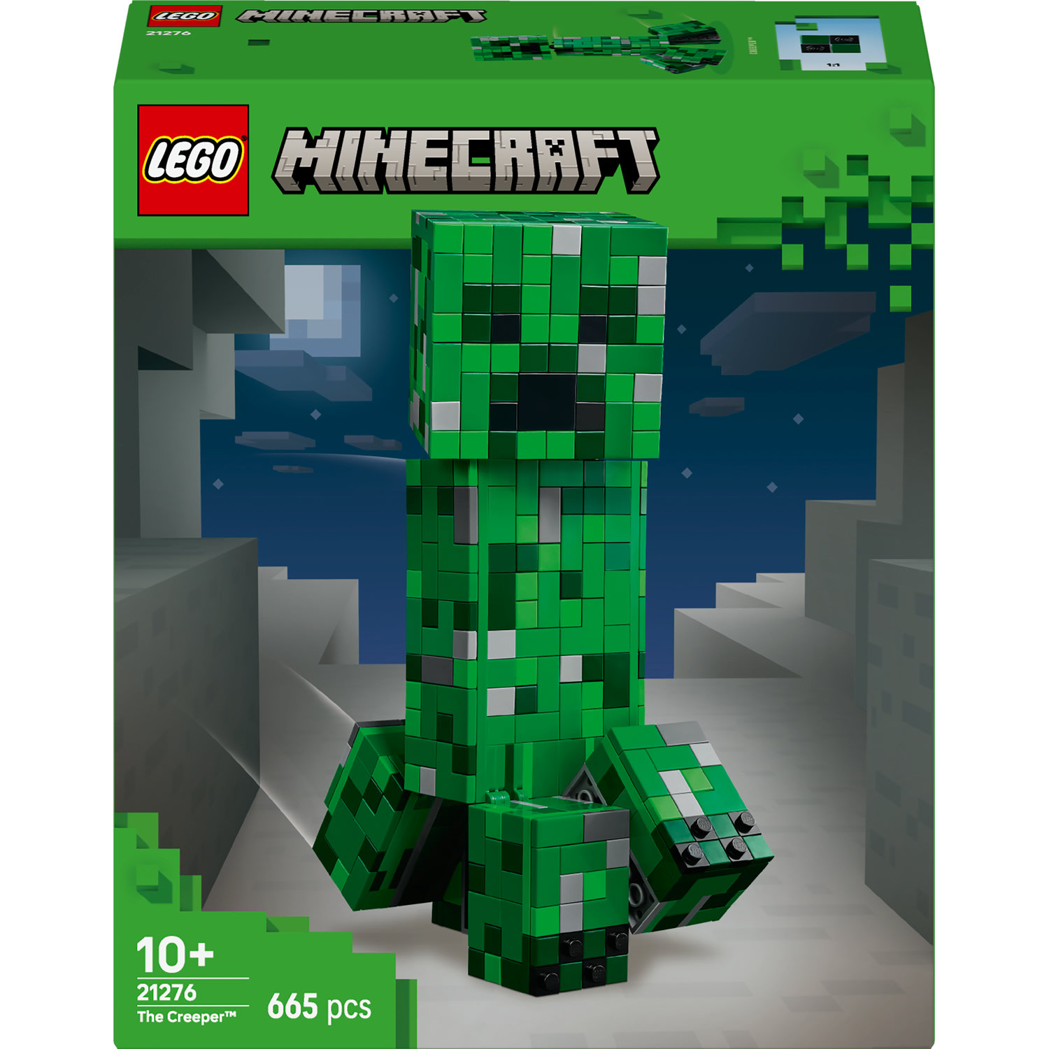 Lego Minecraft Creeper 21276 Pohyblivá figurka ze hry