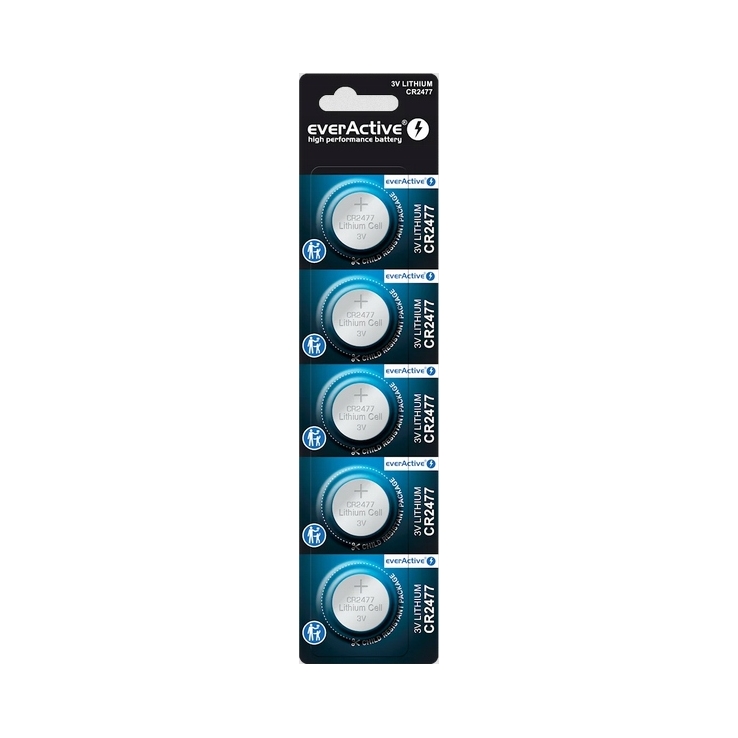 Everactive Bateria Litowa CR2477 Blister 5 Szt. CR24775BL