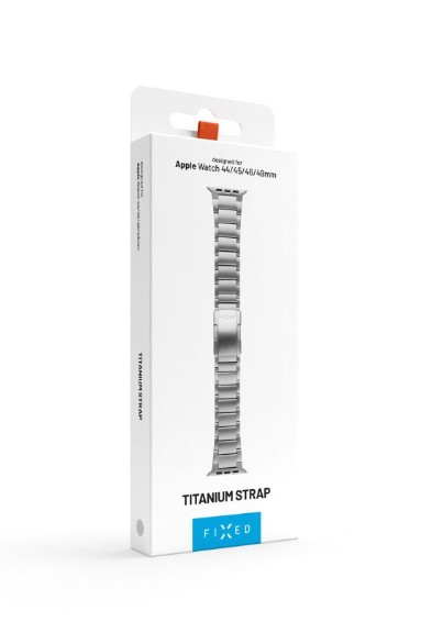 Remienok Titanium Strap pre Apple Watch 44/45/46/49mm titán