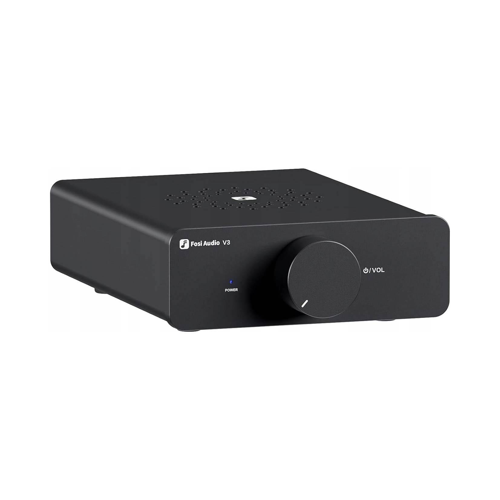 Zosilňovač Fosi Audio V3 stereo HiFi 2×300 W trieda D TPA3255 48 V čierny