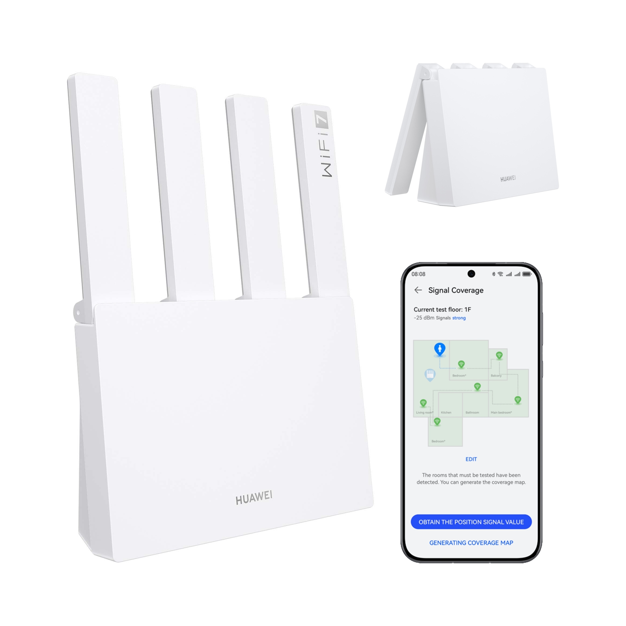 Huawei WiFi7 BE3 router WUKUN-BE32-20 53030CAW