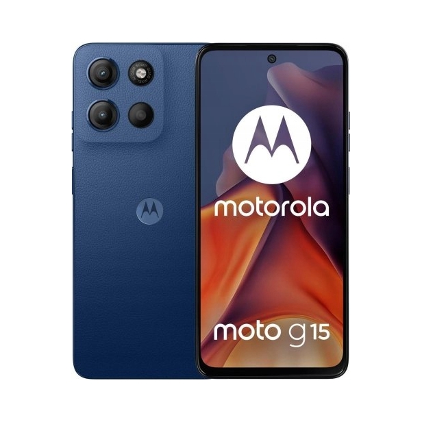 Smartfon Motorola Moto G15 8/128GB Dual Sim Sea Blue