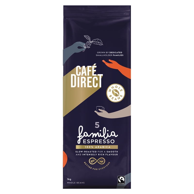 Arabica Espresso zrnková káva 1kg 100% Arabika