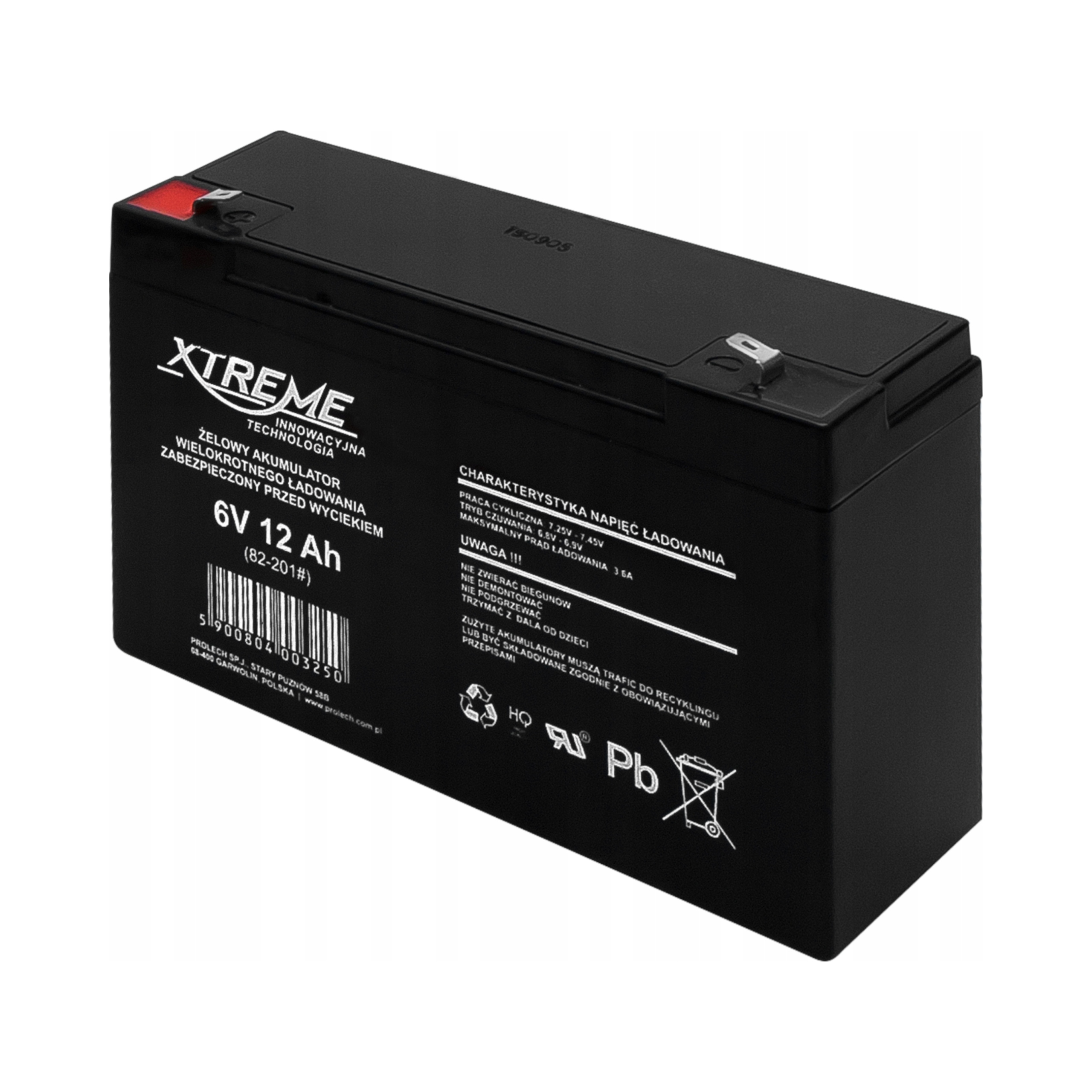 Akumulator Xtreme 6V 12Ah