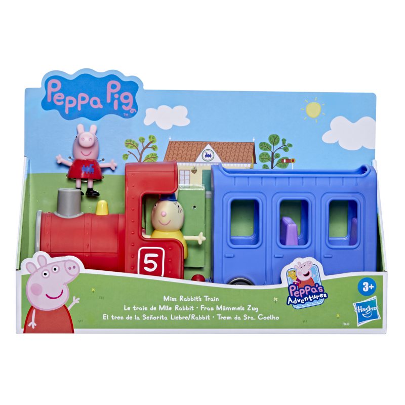 

Świnka Peppa Zestaw Pociąg Pani Królik F3630