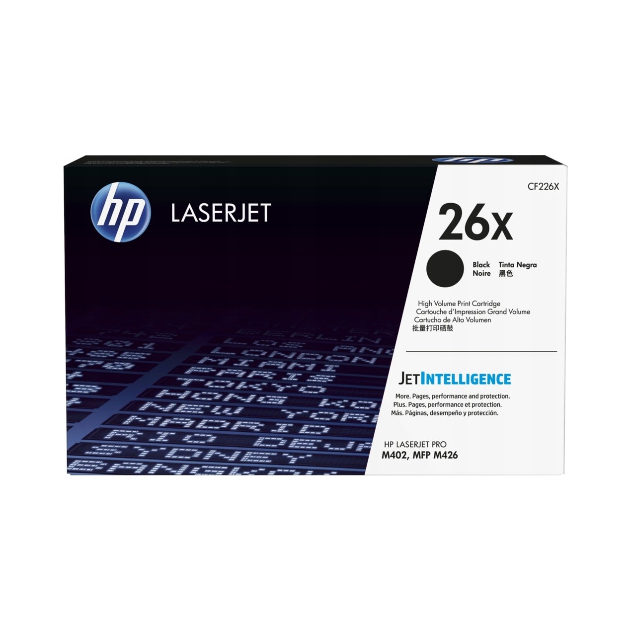 Toner Hp 26X CF226X originálny čierny (black) pre tlačiareň M402