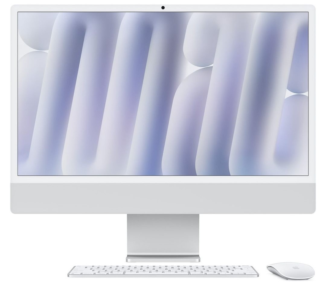 Počítačová zostava Apple iMac 24 M4 16 Gb Ram 256 Gb Ssd strieborný Sk