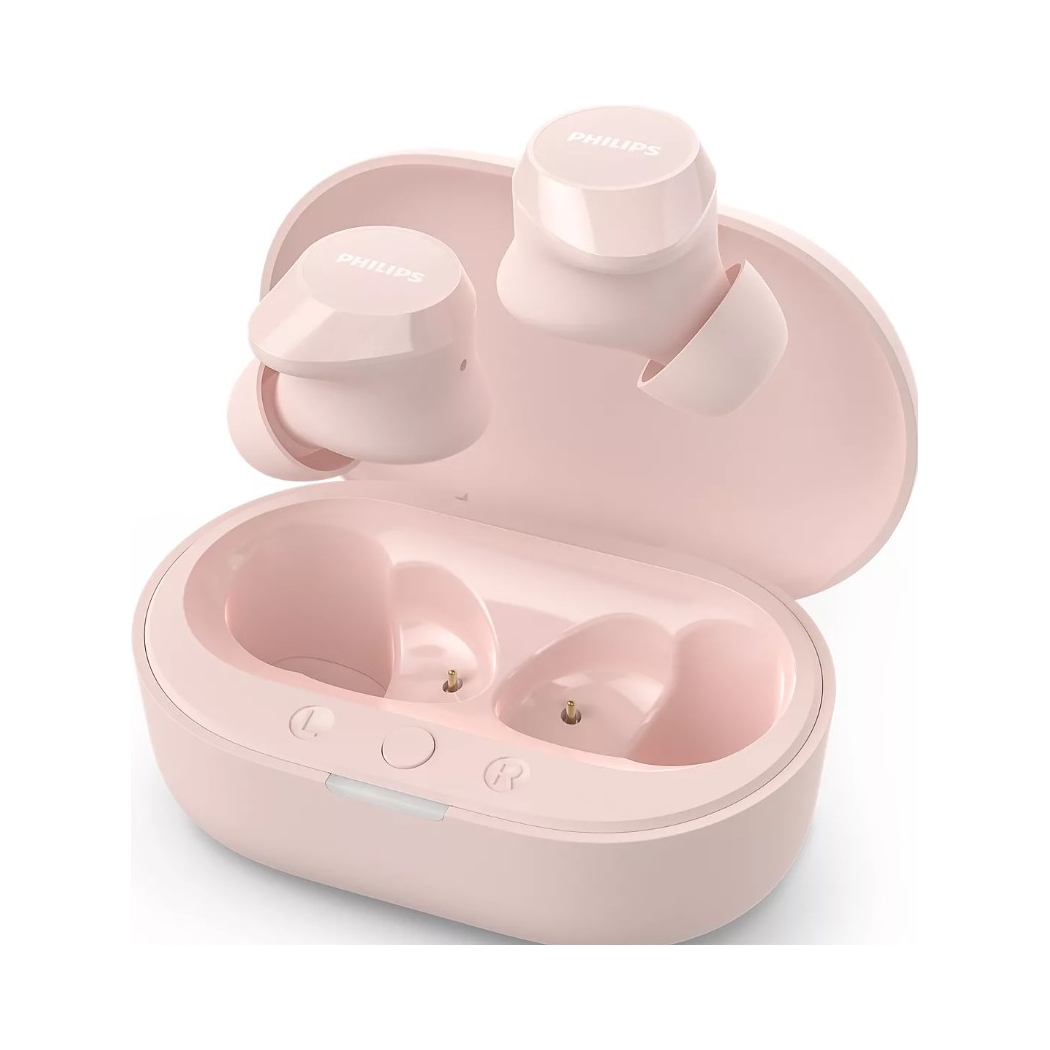 Bezdrátová sluchátka True Wireless růžová Philips TAT1209PK