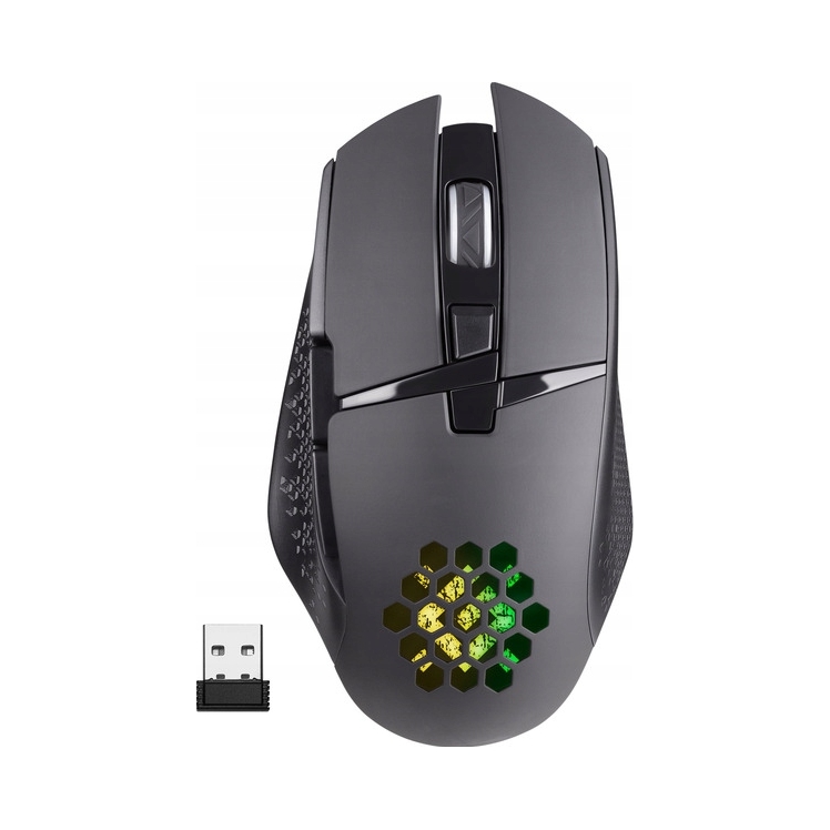 MYSZ DEFENDER GM-514 GLORY OPTIC RF RGB 3200dpi 7P CZARNA — 9