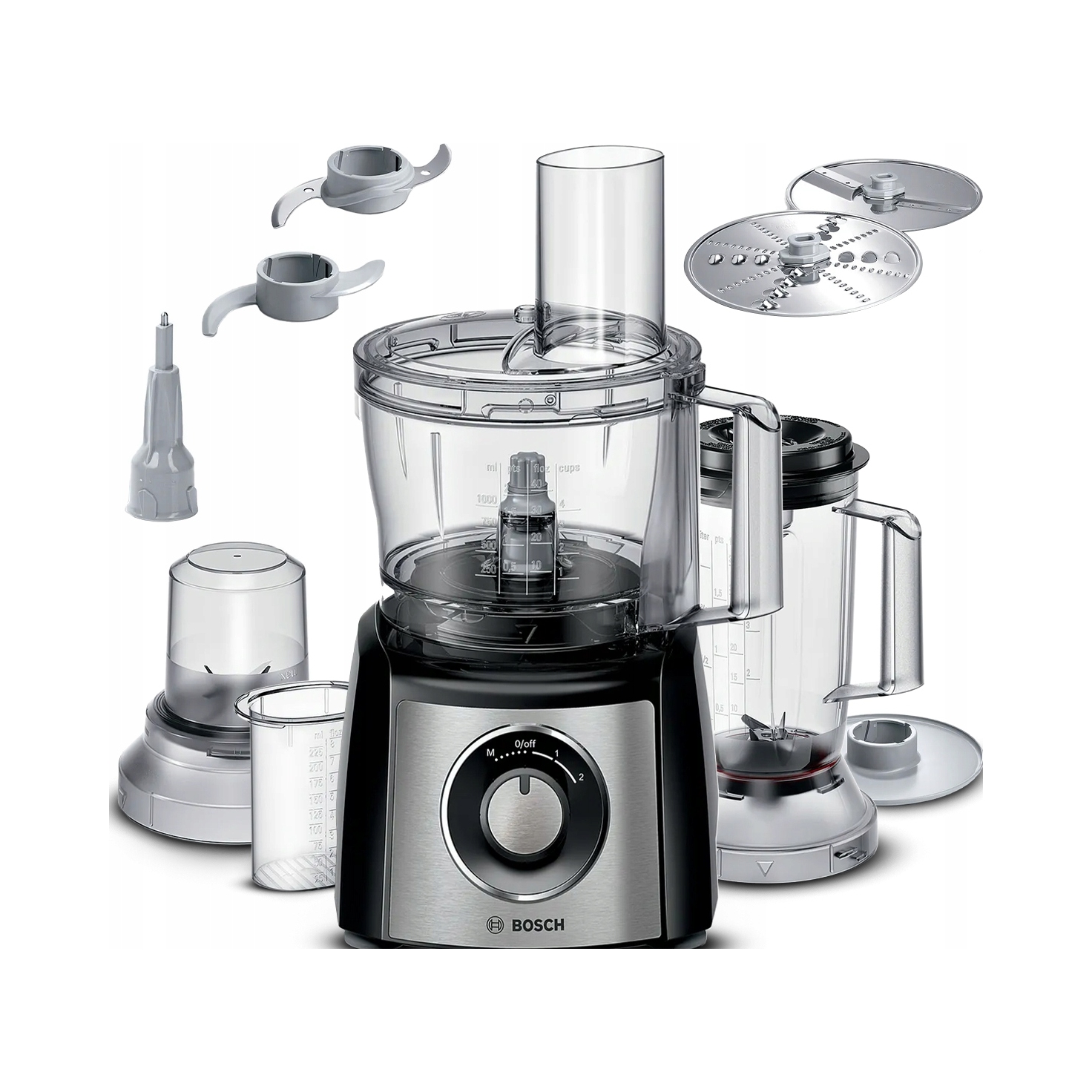 Robot kuchenny Bosch Multi Talent 3 MCM3501M 800 W srebrny/szary