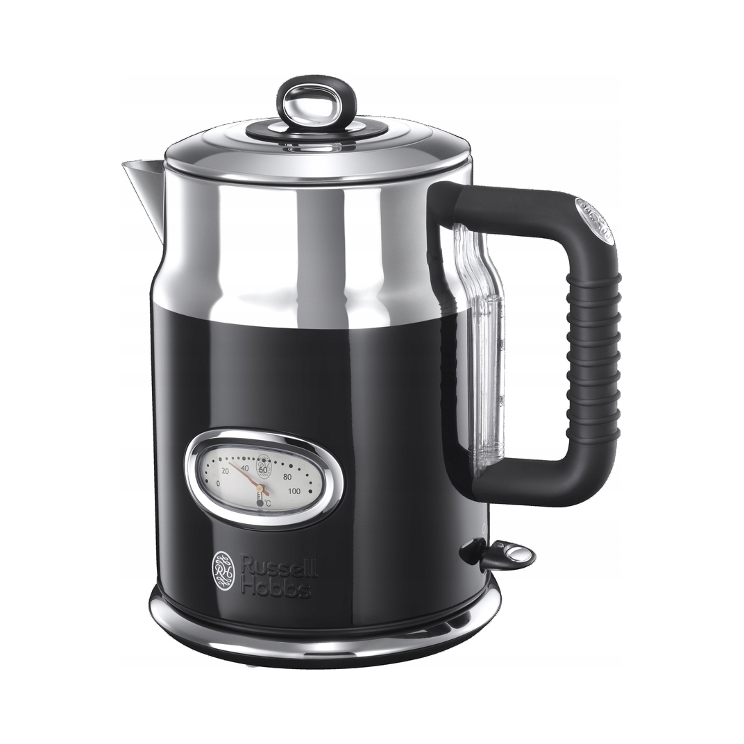 Elektrická kanvica Russell Hobbs Retro Classic Noir 2400 W 1,7 l čierna