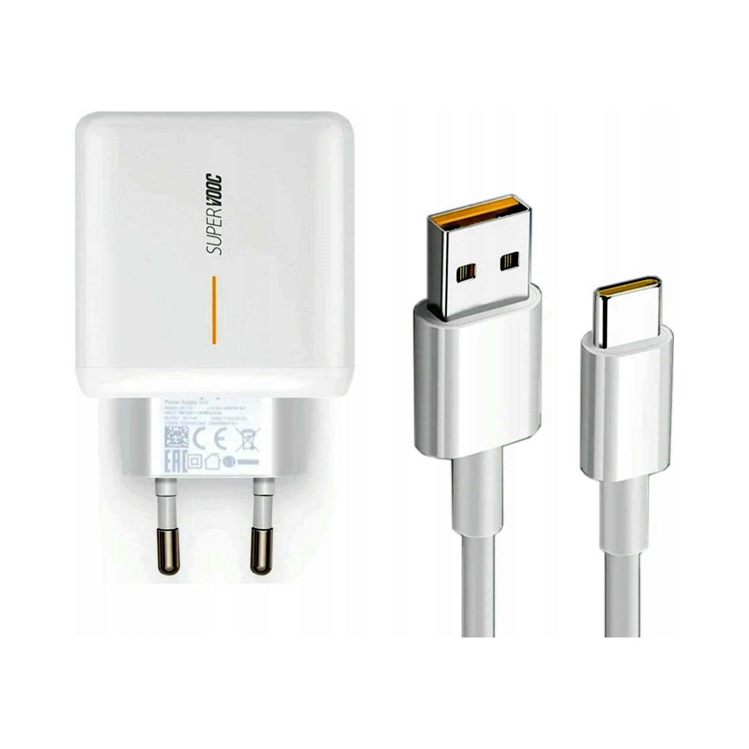 Oryginalna Ładowarka supervooc Oppo 65 W, Usb do Oppo 6,5 A