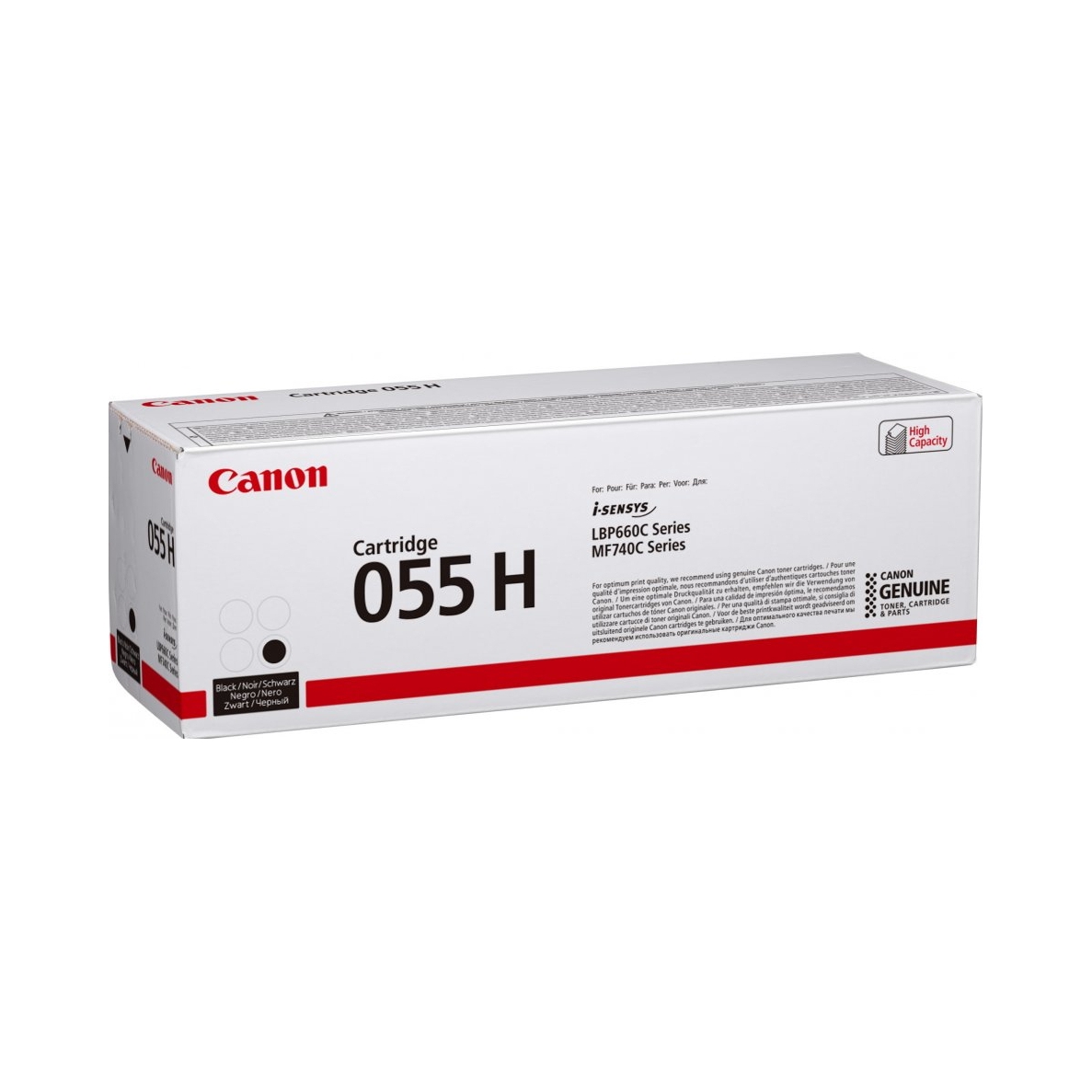 Toner Canon CRG-055HBK 7600 strán