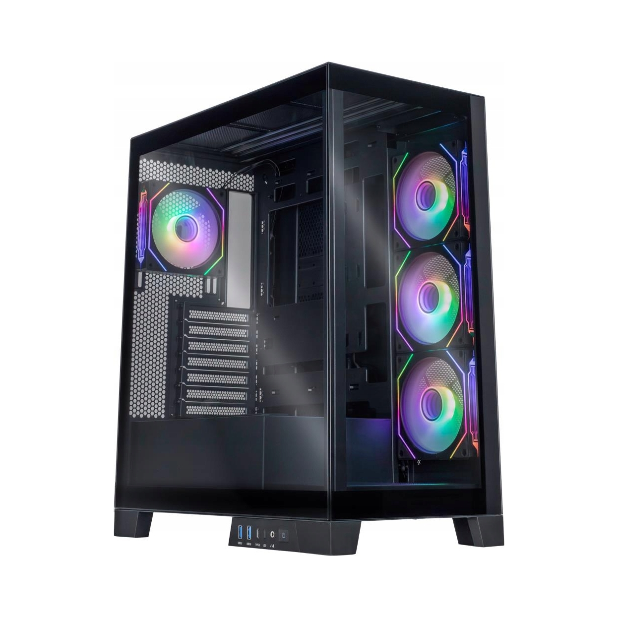 Obudowa do komputera Silver Monkey X Pyxis Midi Tower czarny