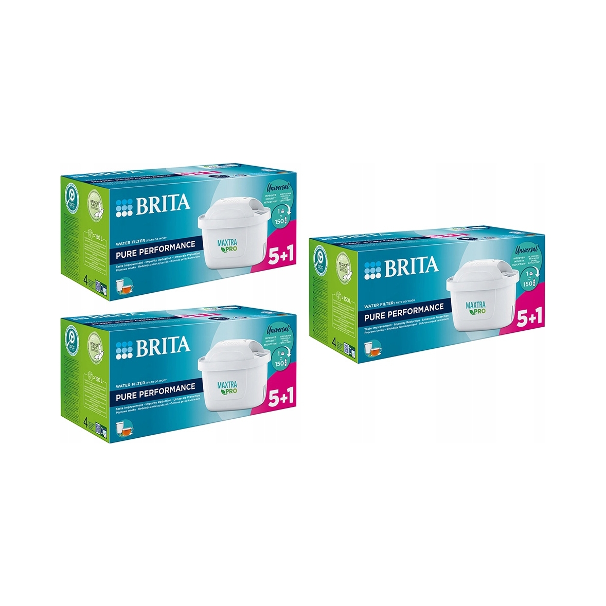 Filtrační vložka do konvice Brita Maxtra+ Pure Performance 18 ks