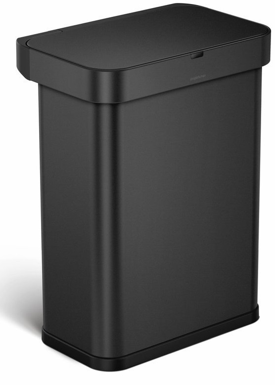 simplehuman Automatický odpadkový kôš 58 l ovládaný hlasom čierny