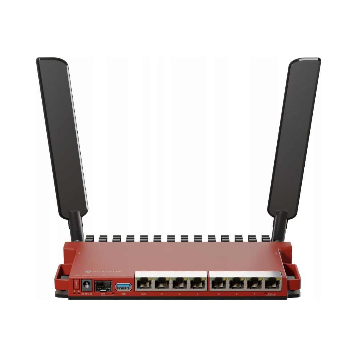 MikroTik L009UiGS-2HaxD-IN, WiFi Router AX600, 2,4 GHz, 8xGE, Sfp, PoE, Usb