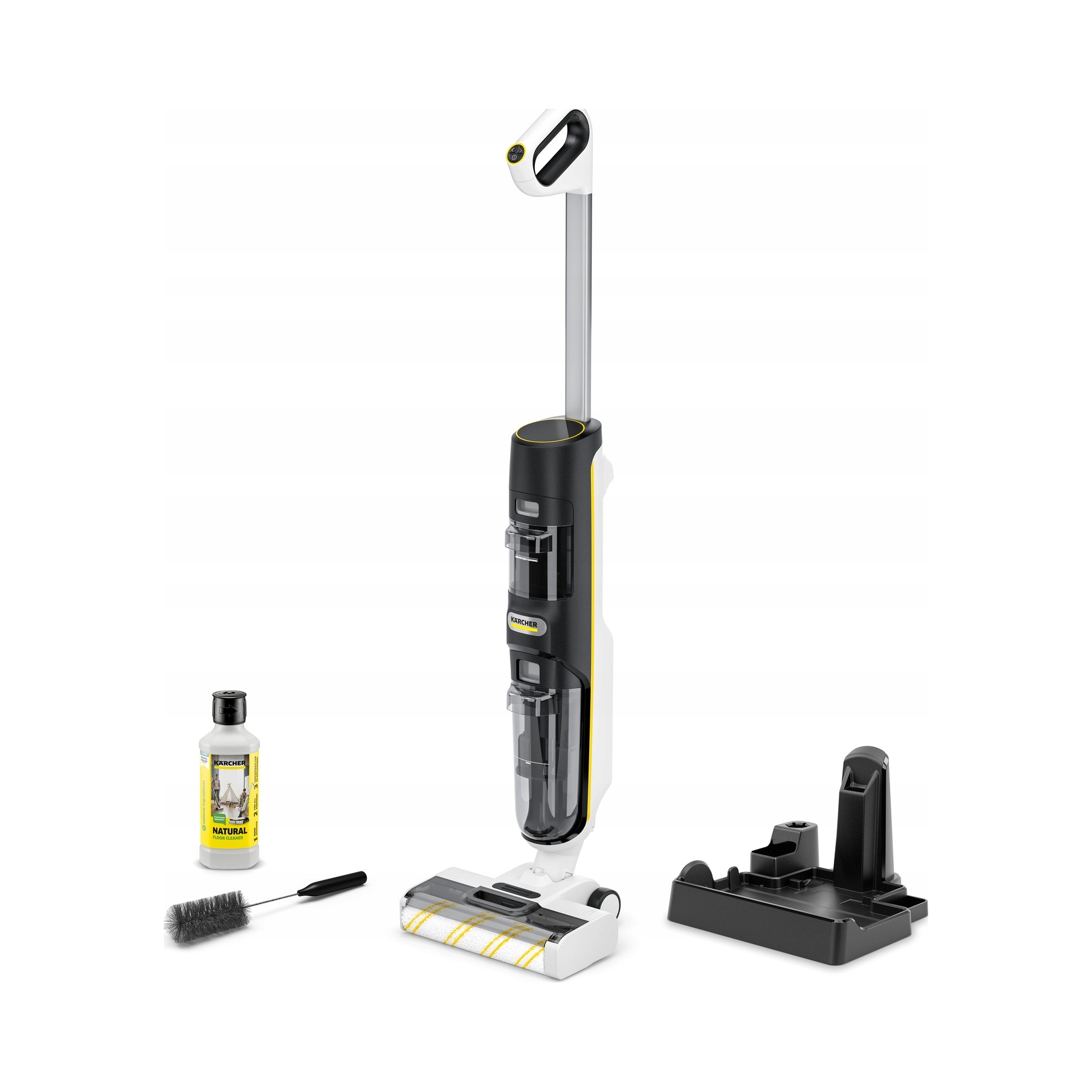 Mop elektryczny z funkcją odkurzania Fcv 4 Natural N Kärcher 1.056-133.0