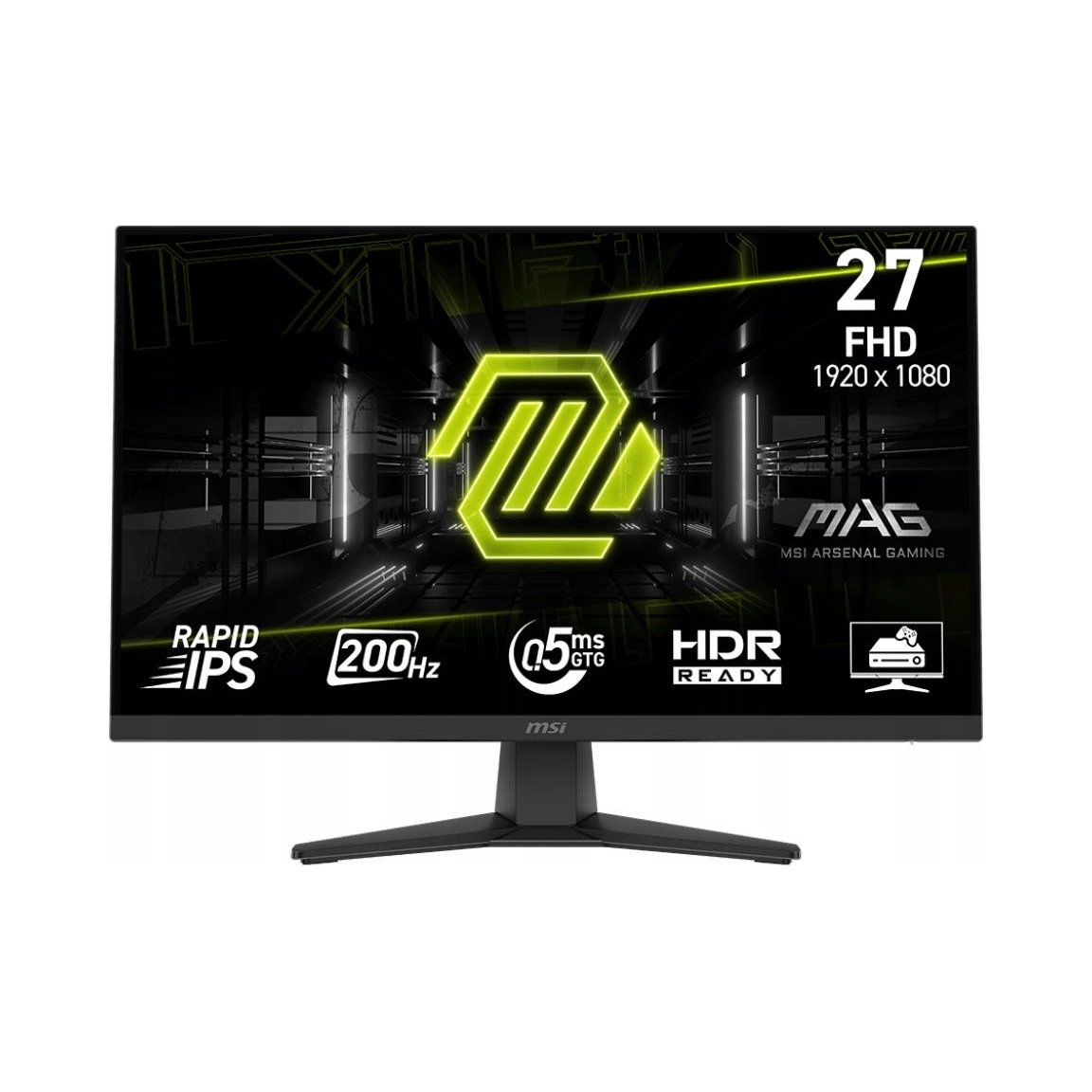 Led Monitor Msi Mag 272F 27" Full Hd Rapid Ips 200Hz 0,5ms Herné