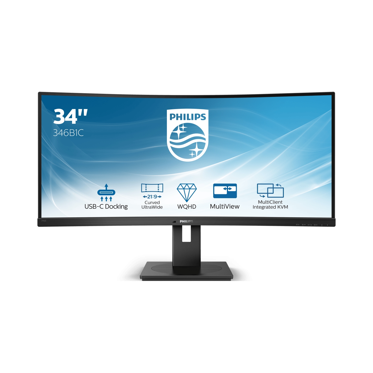 Led Monitor Philips 346B1C/00 34" (palcov) 3440 x 1440 px Va