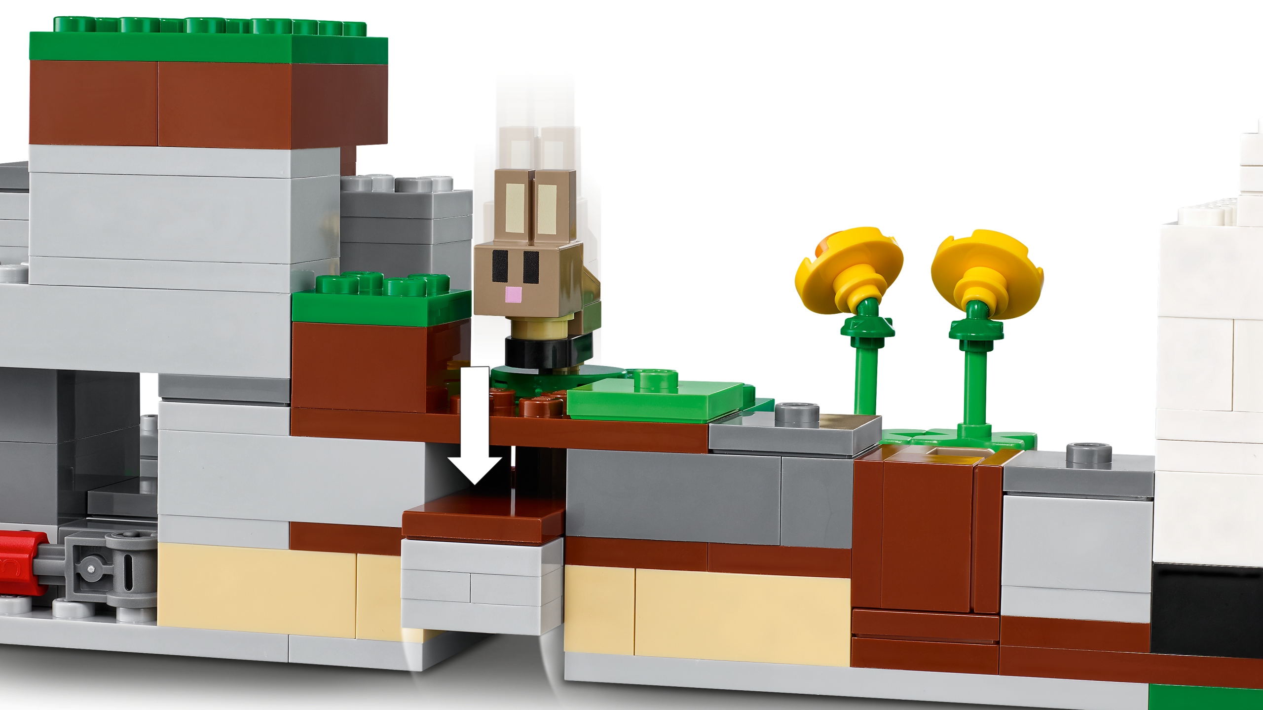 LEGO Minecraft 21181 Królicza farma Marka LEGO