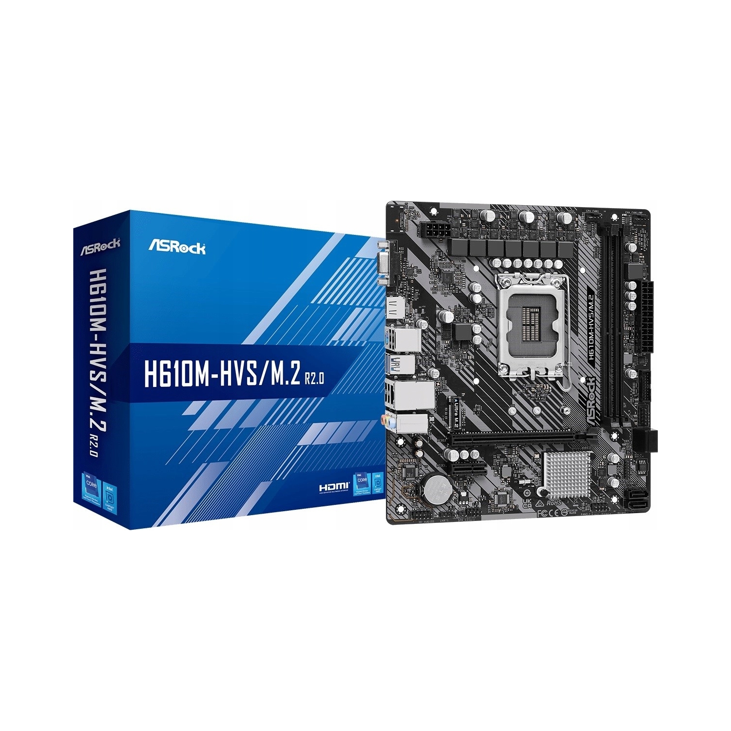 Základná doska Micro Atx ASRock H610M-HVS/M.2 R2.0