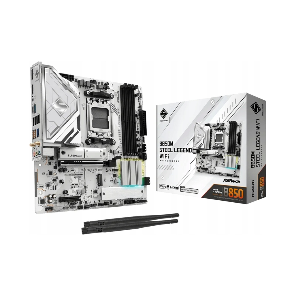 Základná doska micro Atx ASRock B850 Steel Legend WiFi