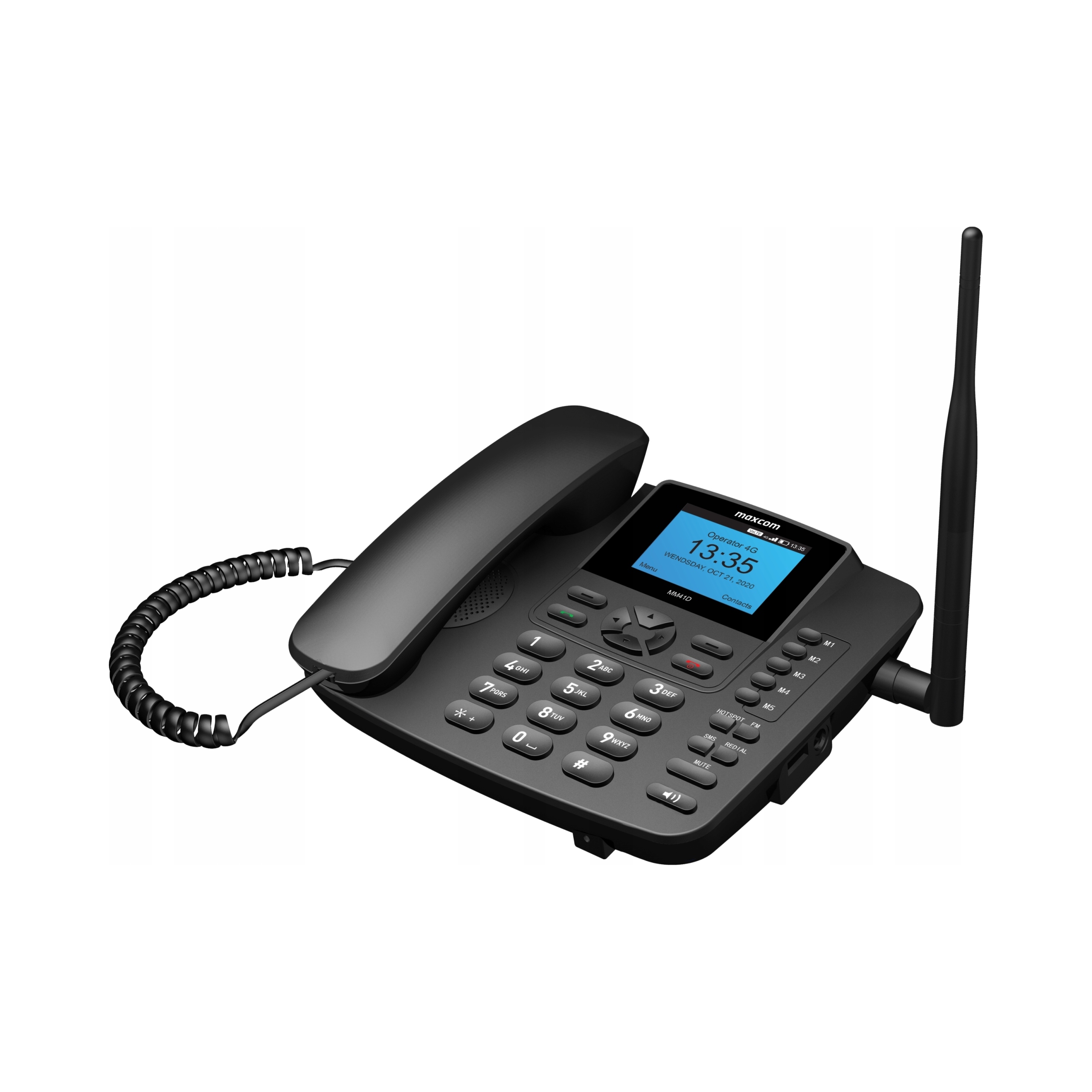 Drôtový telefón Maxcom MM41D