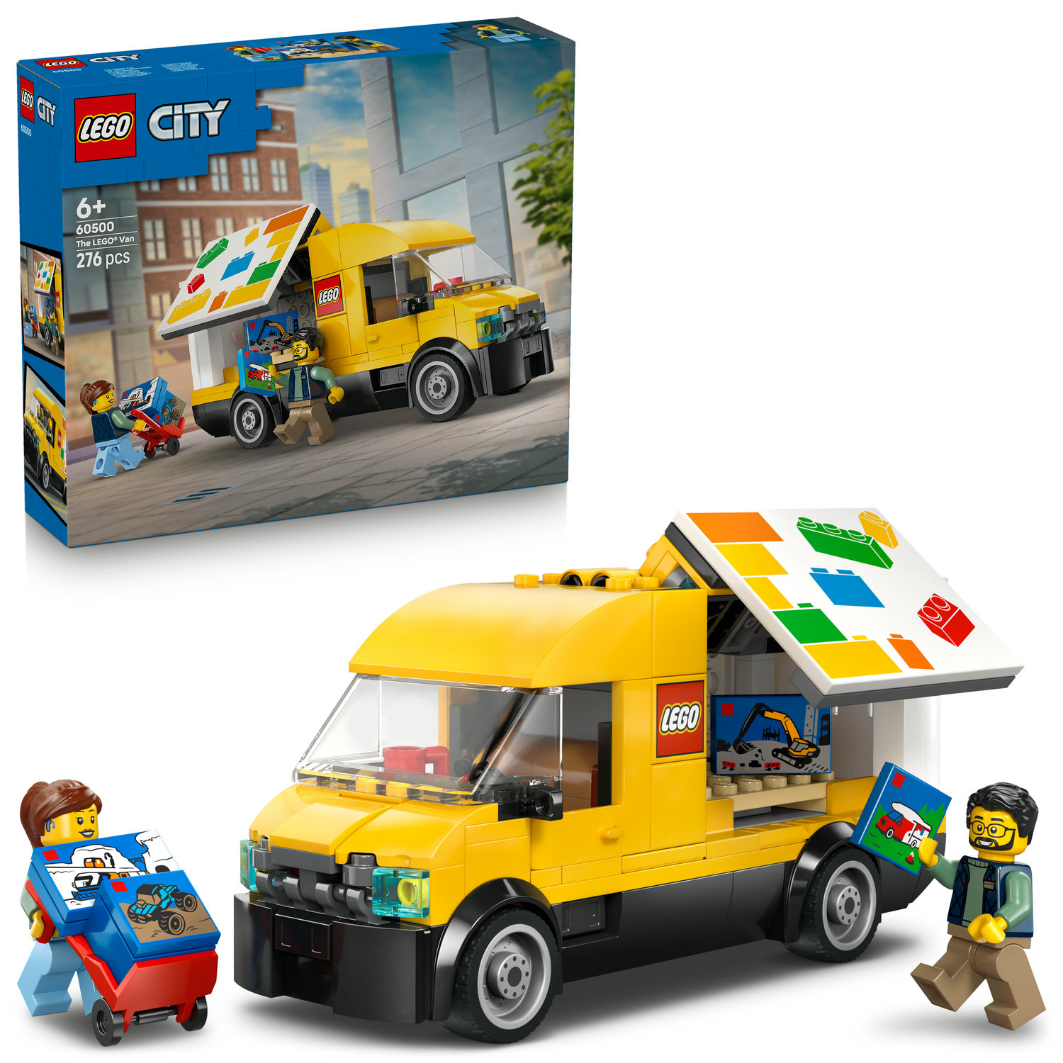 Lego 60500 City Dodávka Lego Kultovní dodávka Lego